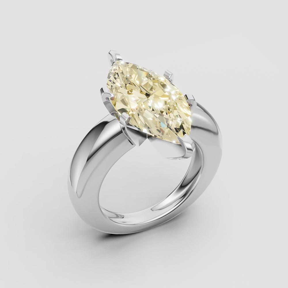 Render of a finished cocktail ring